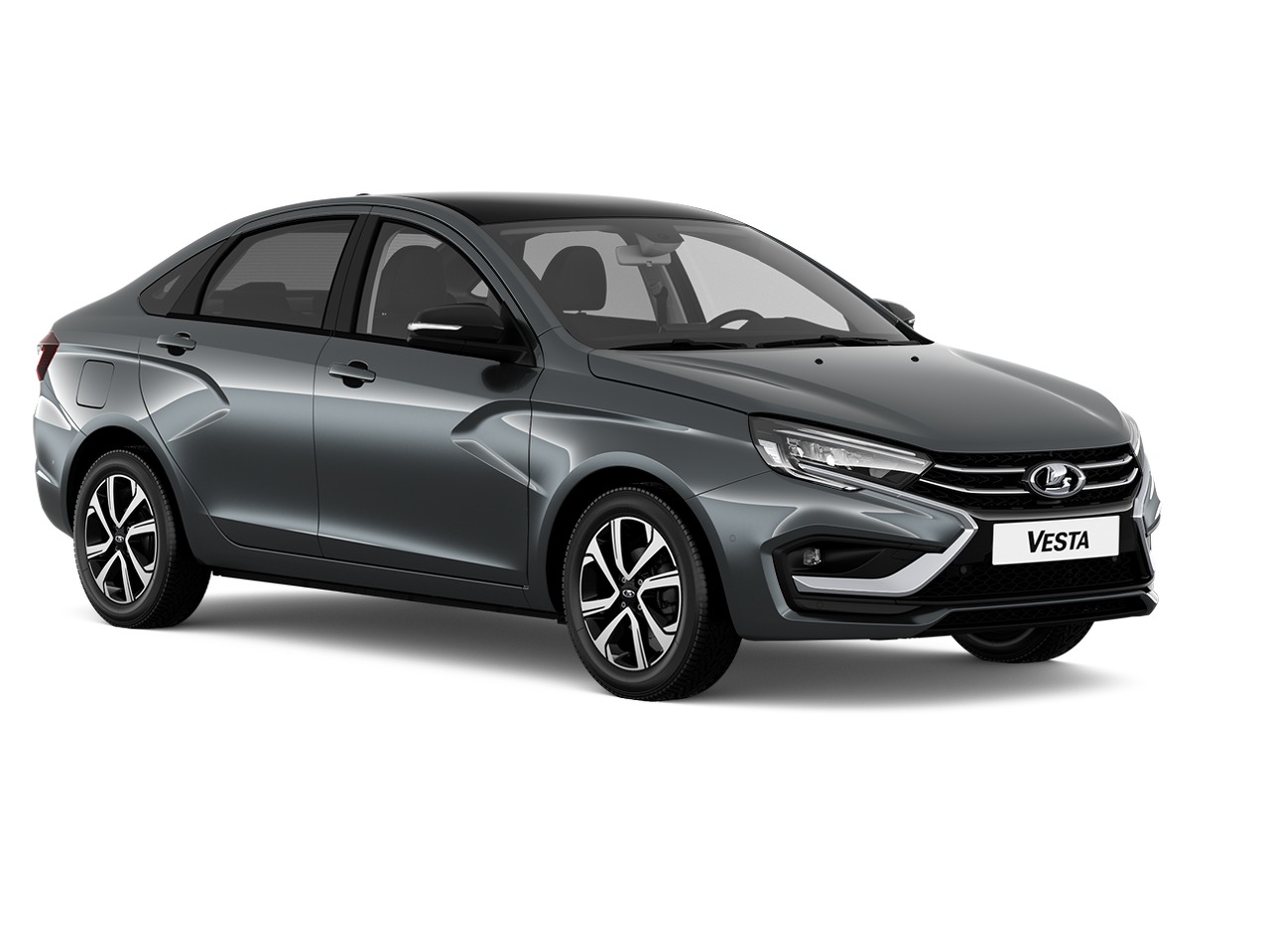 серый Lada (ВАЗ) Vesta 1.6 MT (106 л.с.) 2025
