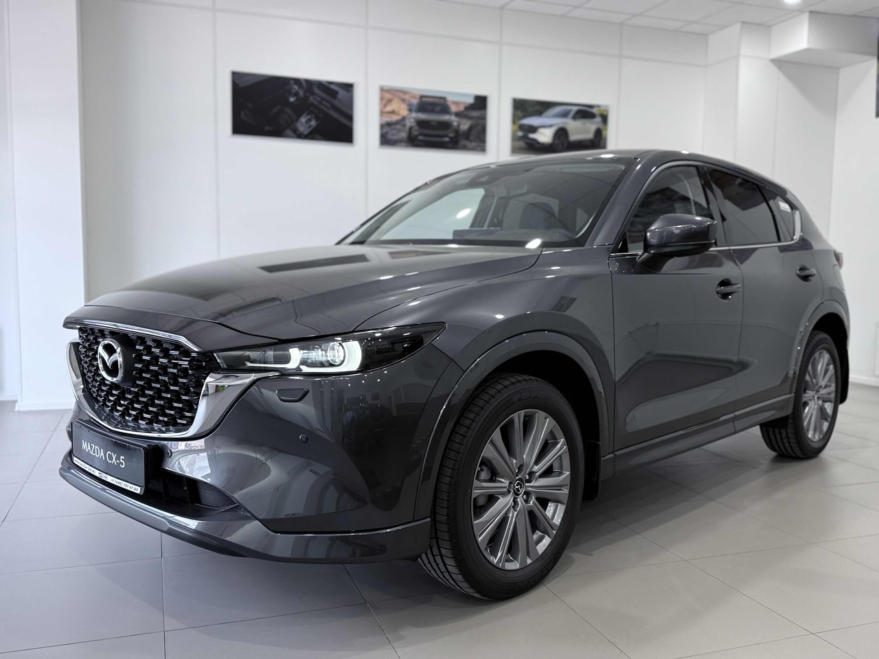 серый Mazda CX-5 2.0 AT (156 л.с.) 4WD 2025