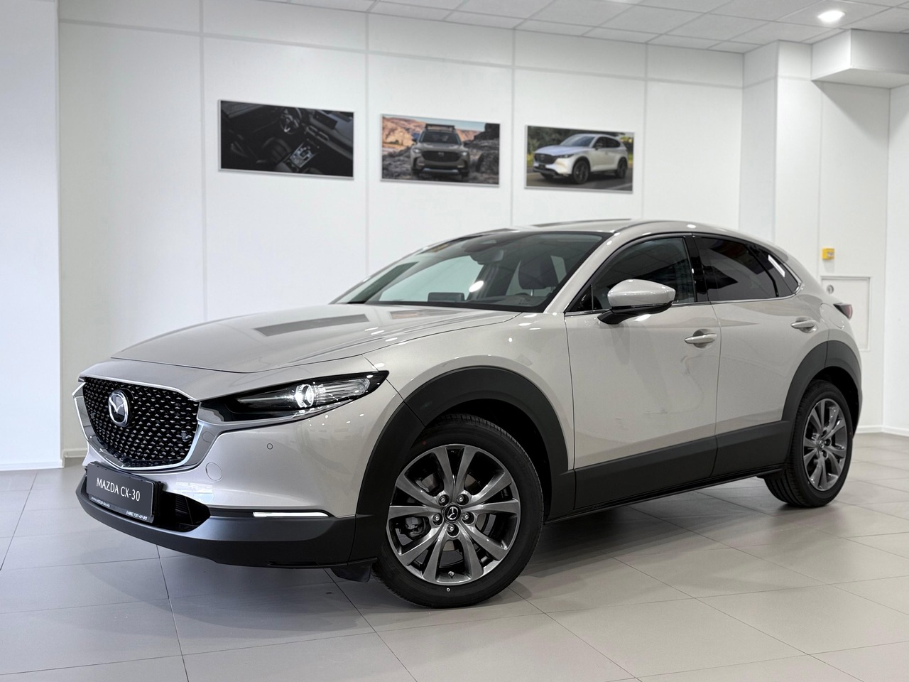 серый Mazda CX-30 2.0 AT (156 л.с.) 4WD 2025