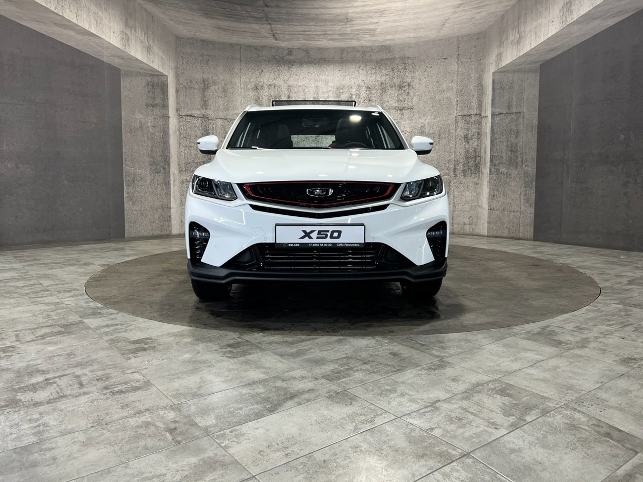 белый Belgee X50 1.5 AMT (150 л.с.) 2025