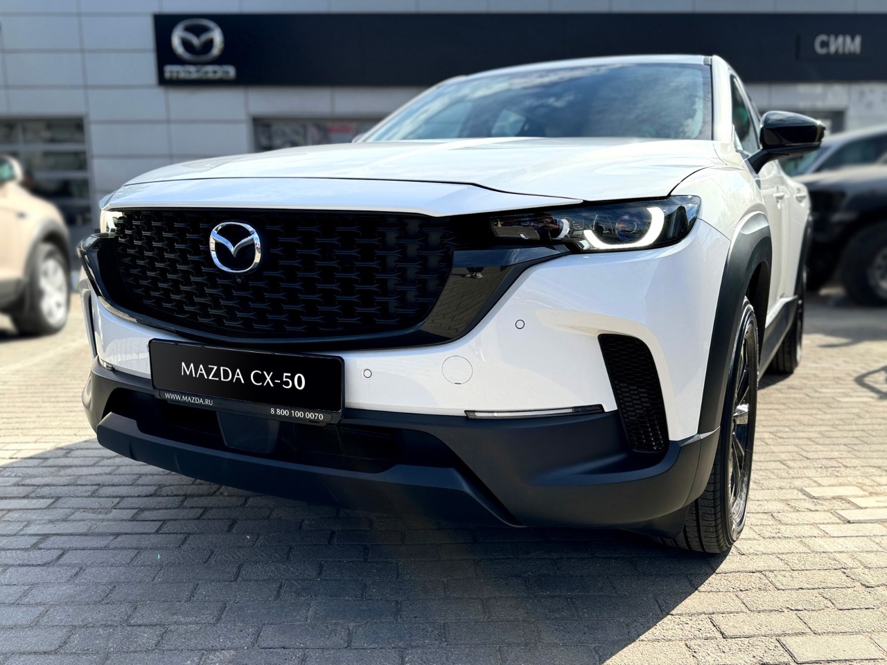 белый Mazda CX-50 2.0 AT (155 л.с.) 2025