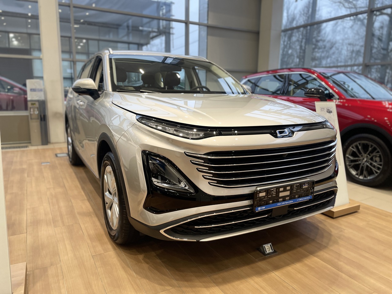 серый Bestune T90 1.5 AMT (160 л.с.) 2024