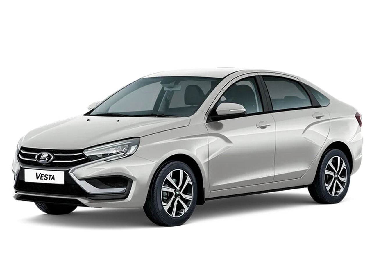 серебряный Lada (ВАЗ) Vesta Cross 1.6 MT (106 л.с.) 2026