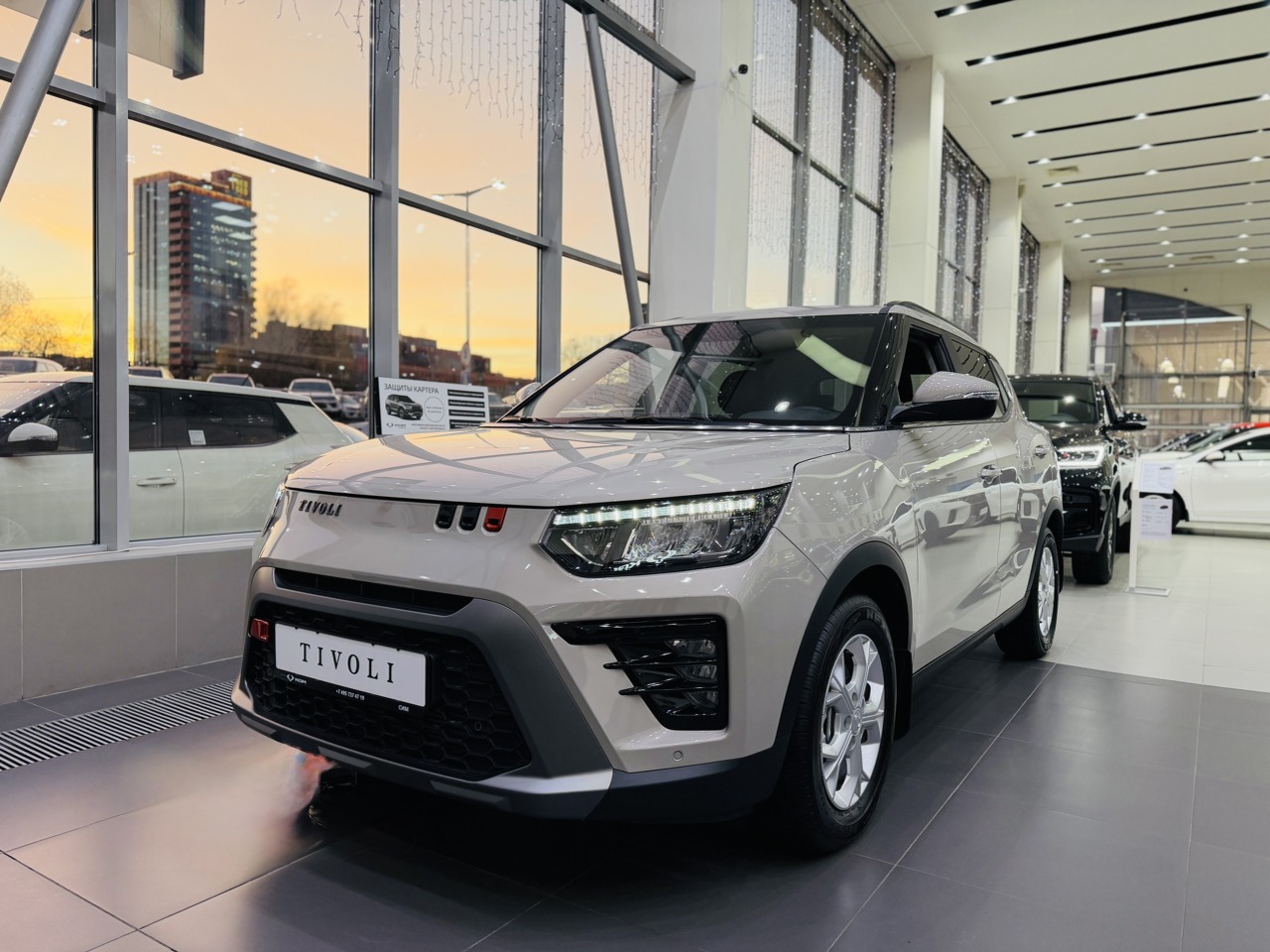 бежевый KGM Tivoli 1.5 AT (163 л.с.) 2024