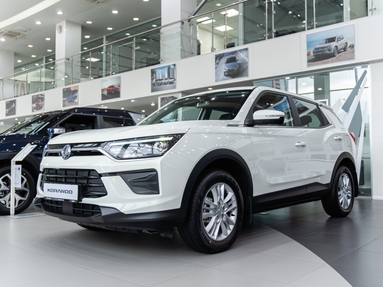 белый KGM Korando 1.5 AT (163 л.с.) 2025