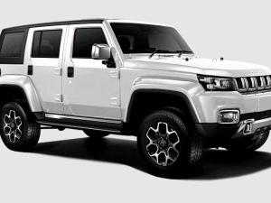 белый BAIC BJ40 2.0 AT (218 л.с.) 4WD 2025