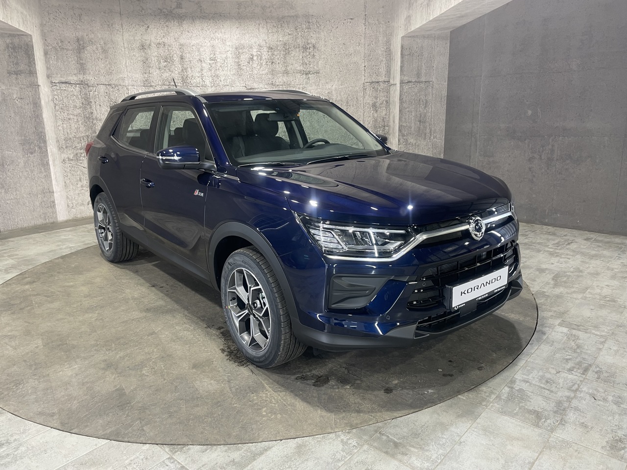 синий KGM Korando 1.5 AT (163 л.с.) 4WD 2025