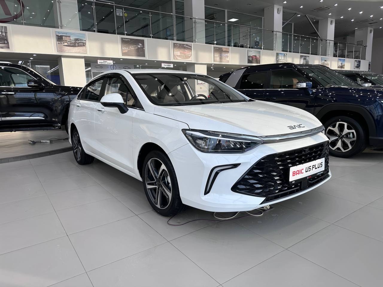 белый BAIC U5 PLUS 1.5 CVT (105 л.с.) 2025