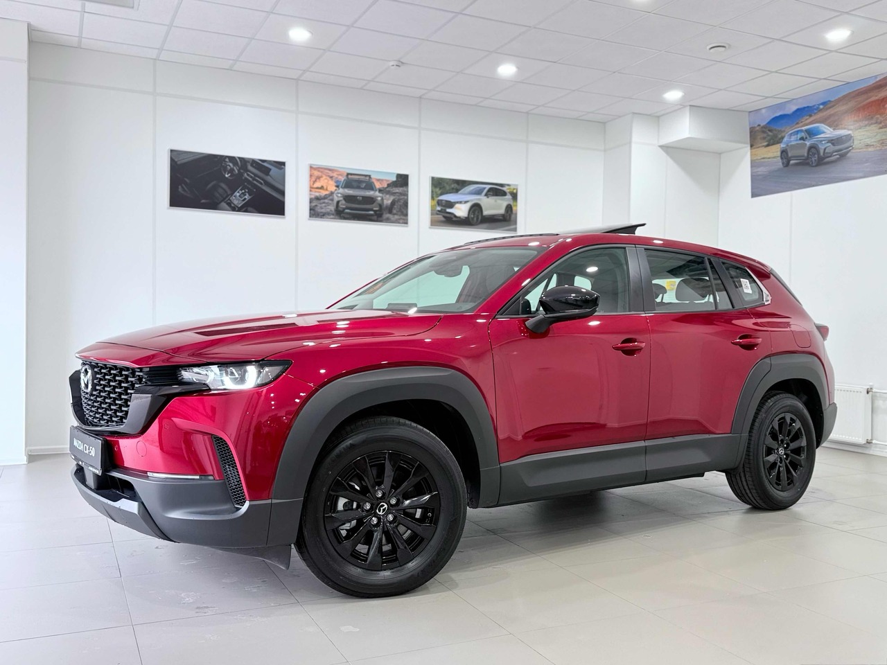 Красный Mazda CX-50 2.0 AT (155 л.с.) 2025
