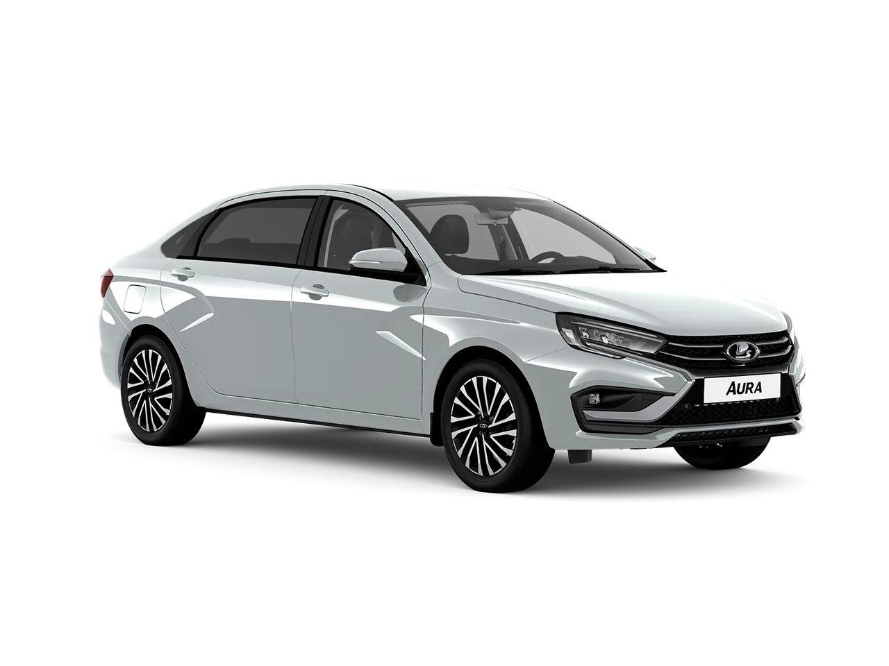 серебряный Lada (ВАЗ) Aura 1.8 CVT (122 л.с.) 2025