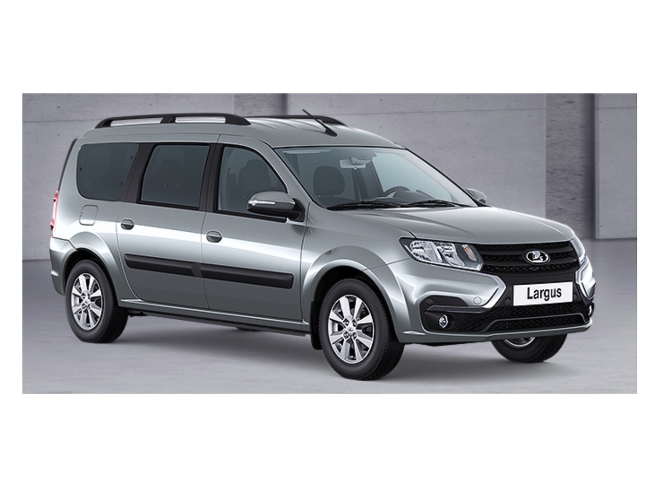 серебряный Lada (ВАЗ) Largus Cross 1.6 MT (90 л.с.) 2025