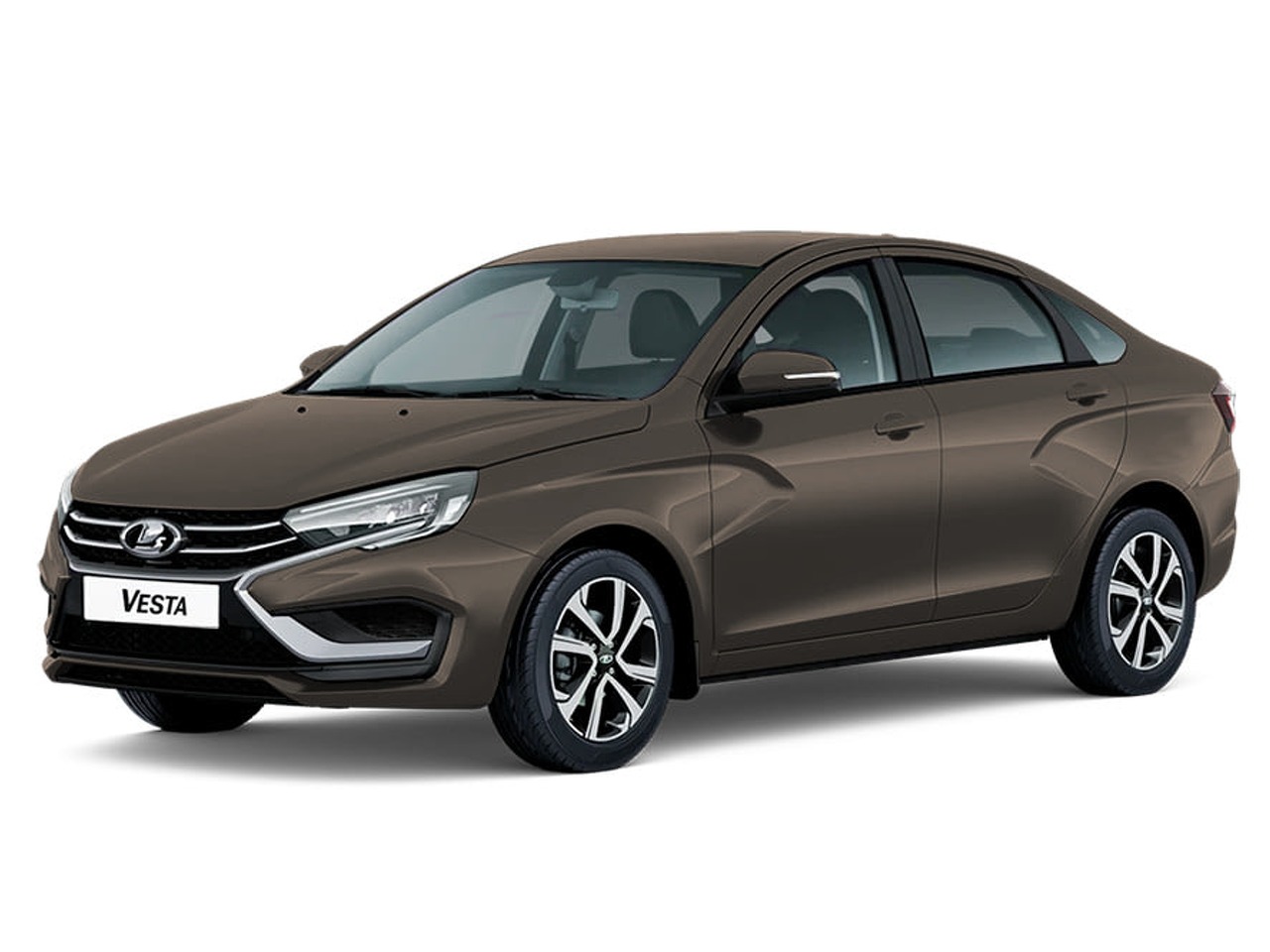 коричневый Lada (ВАЗ) Vesta 1.6 MT (106 л.с.) 2026