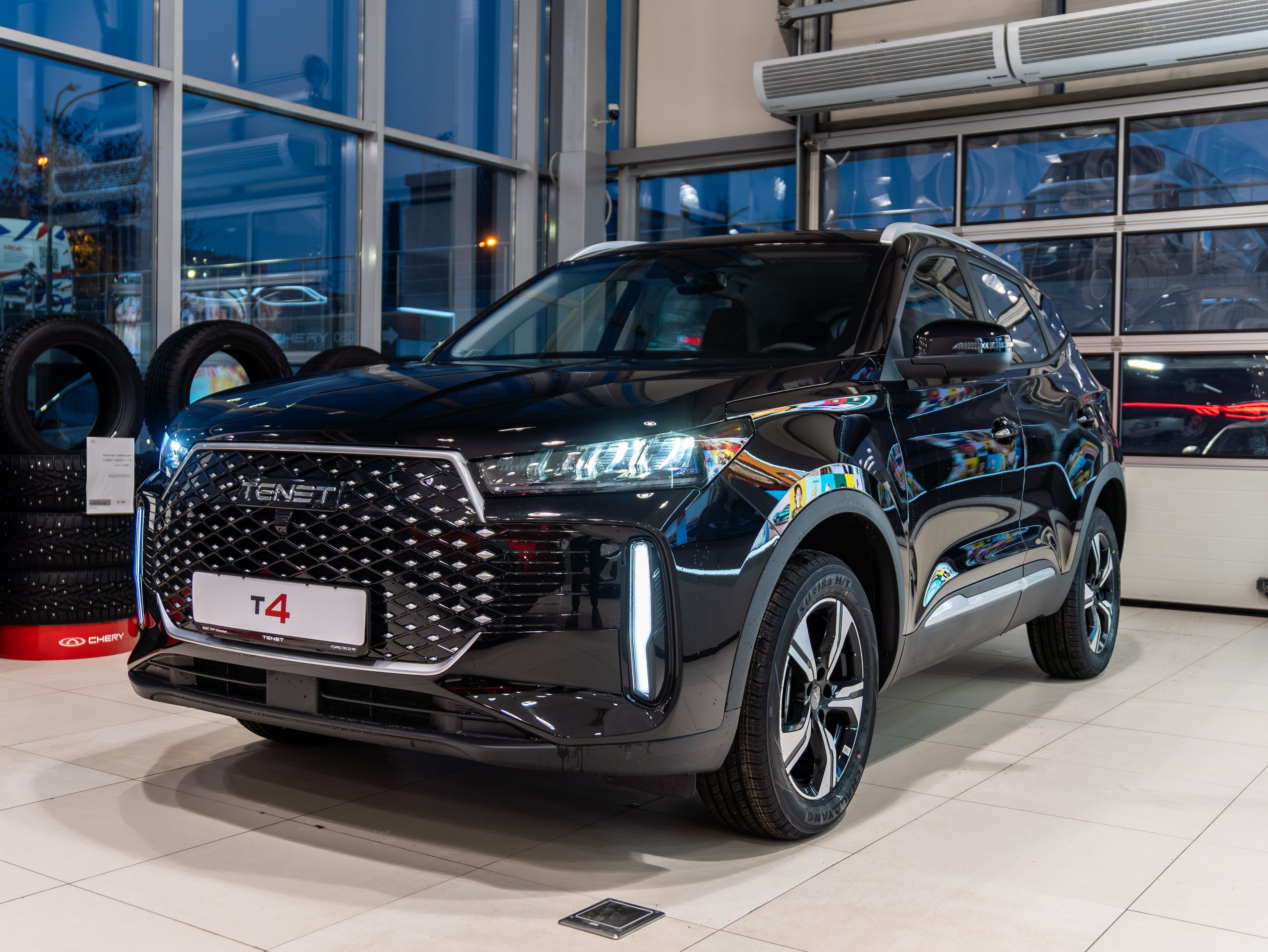 Черный TENET T4 1.5 AMT (147 л.с.) 2025