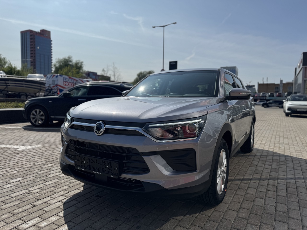 серый KGM Korando 1.5 AT (163 л.с.) 2025