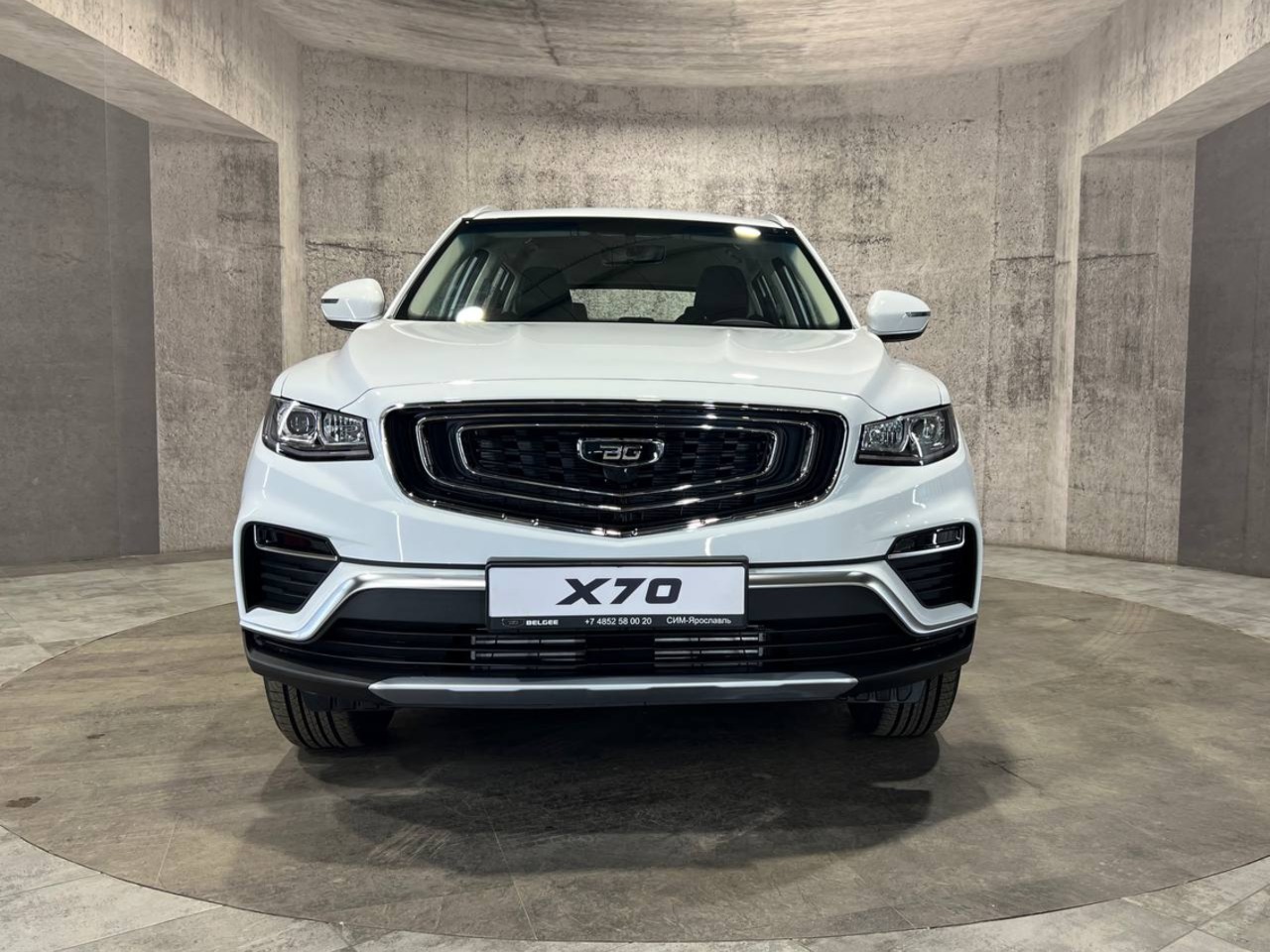 белый Belgee X70 1.5 AT (150 л.с.) 2025