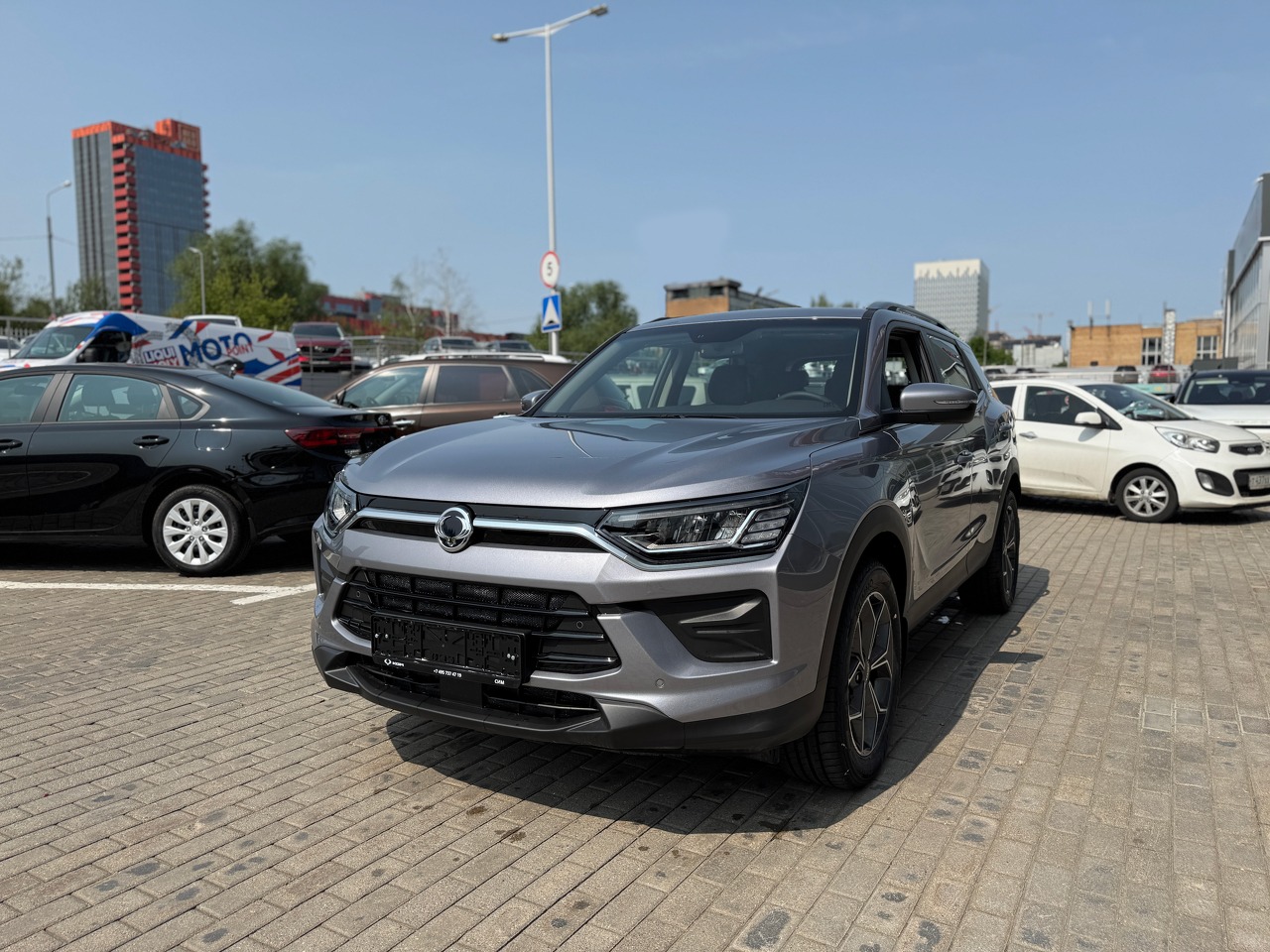 синий KGM Korando 1.5 AT (163 л.с.) 4WD 2025