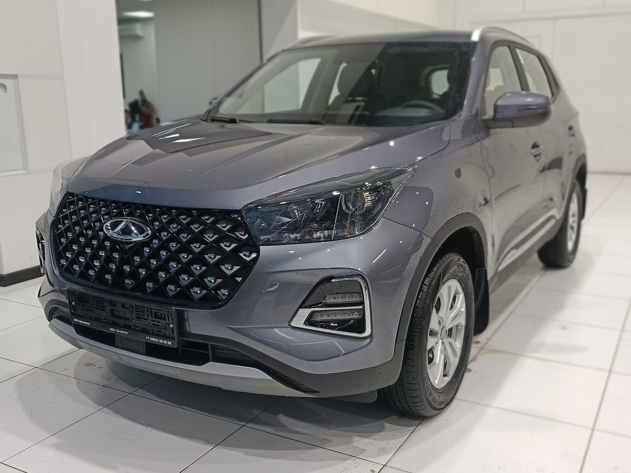 серый Chery Tiggo 4 1.5 CVT (113 л.с.) 2025