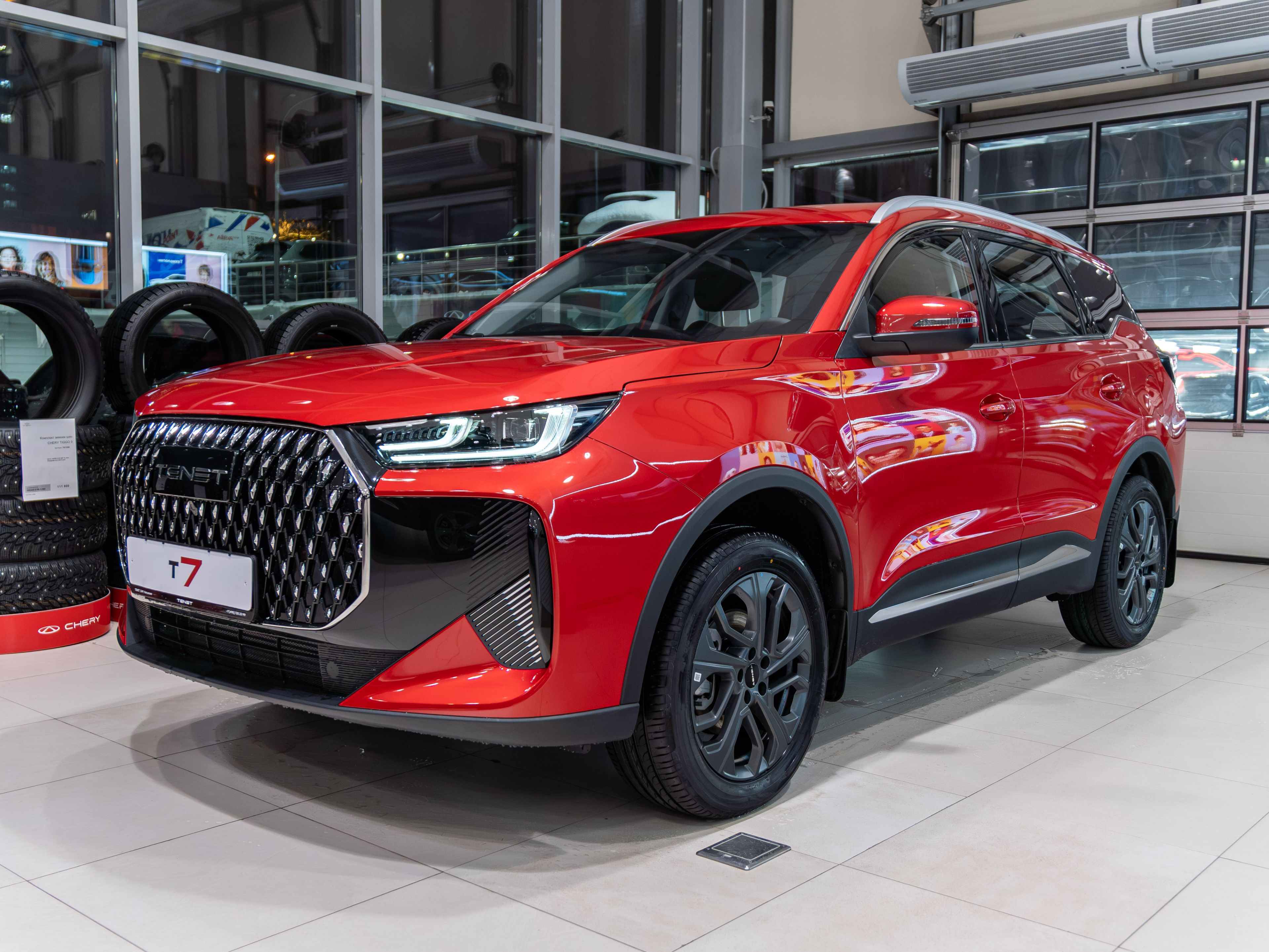 Красный TENET T7 1.6 AMT (150 л.с.) 2025