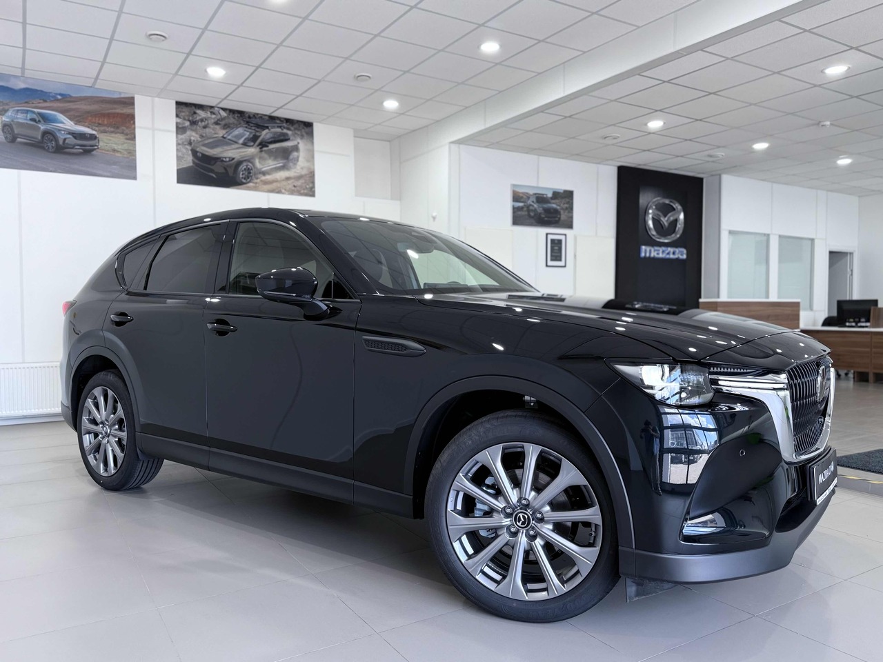 черный Mazda CX-60 2.5 AT (188 л.с.) 4WD 2025