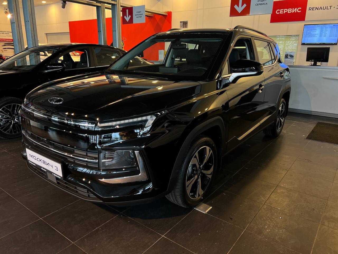 черный Москвич 3 1.5 CVT (136 л.с.) 2025