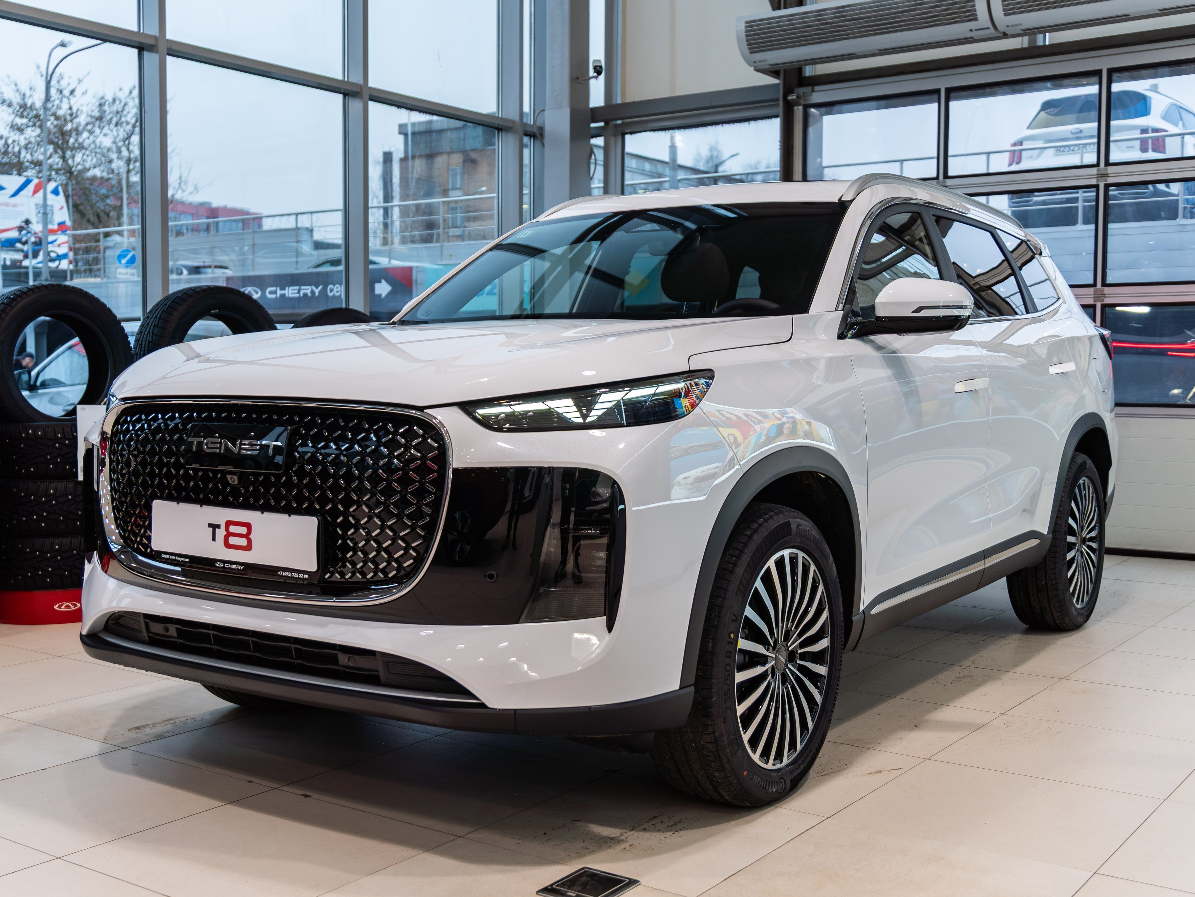 Белый TENET T8 2.0 AMT (197 л.с.) 4WD 2025