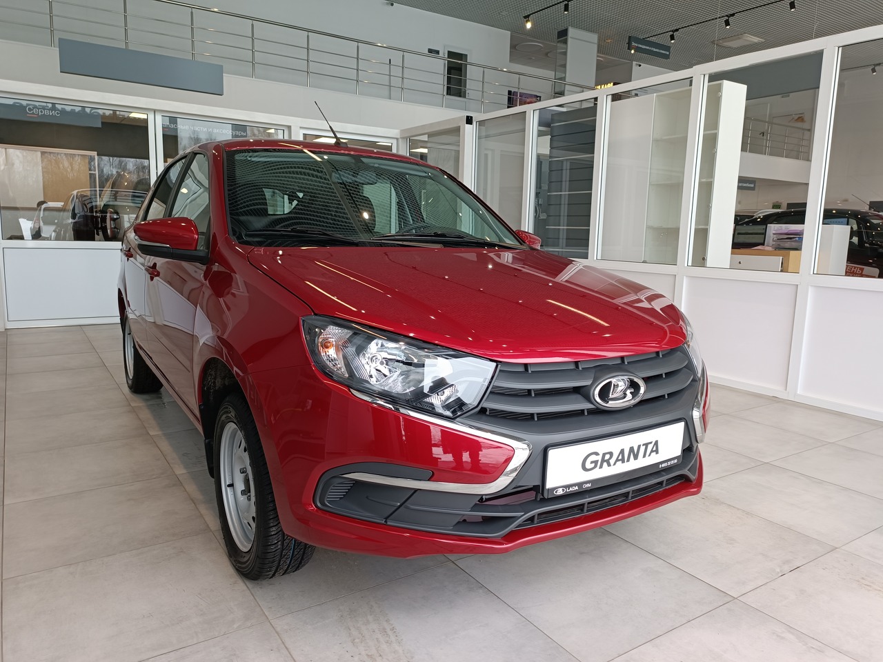 красный Lada (ВАЗ) Granta 1.6 MT (90 л.с.) 2025