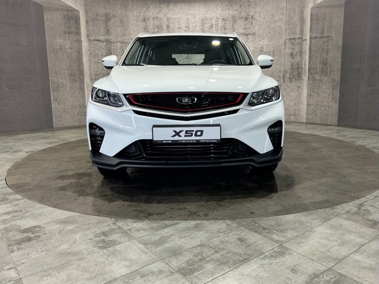 Белый Belgee X50 1.5 AMT (150 л.с.) 2025