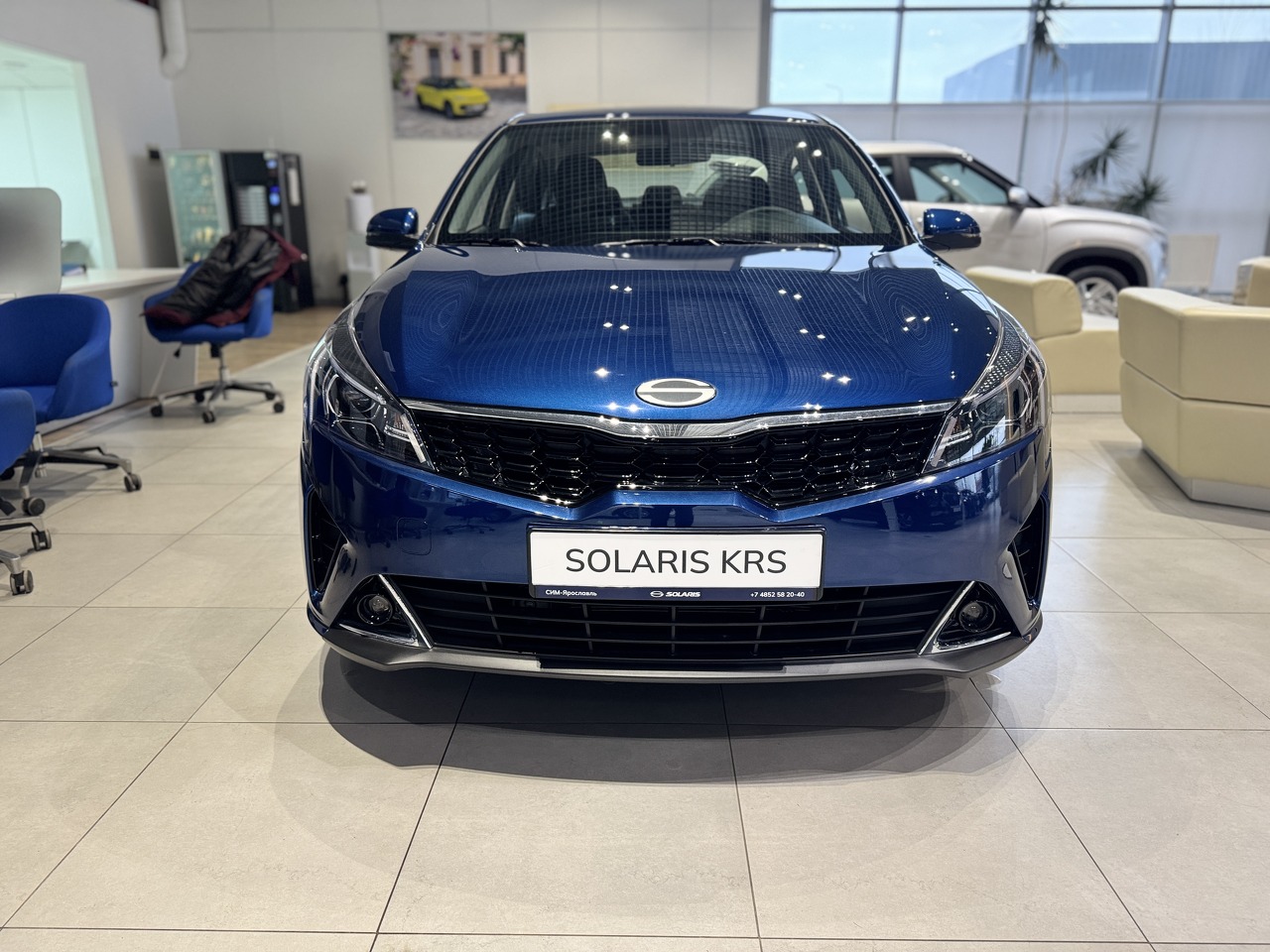 синий Solaris KRS 1.6 AT (123 л.с.) 2025