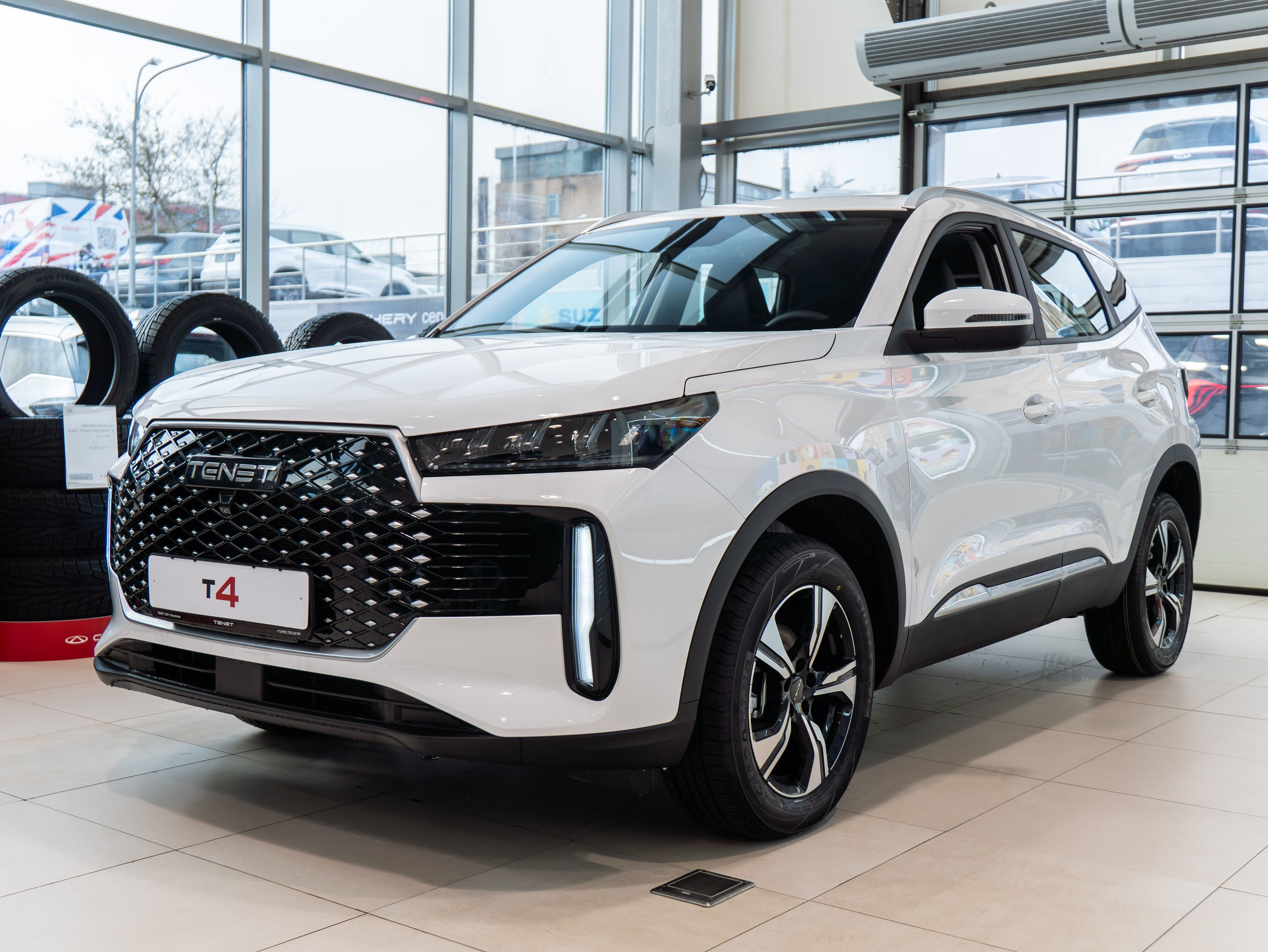 Белый TENET T4 1.5 AMT (147 л.с.) 2025