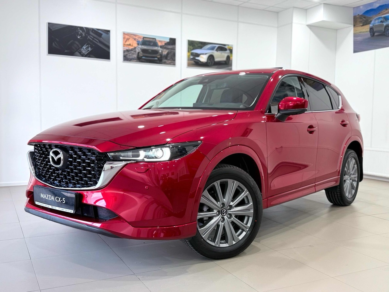 красный Mazda CX-5 2.0 AT (150 л.с.) 4WD 2025